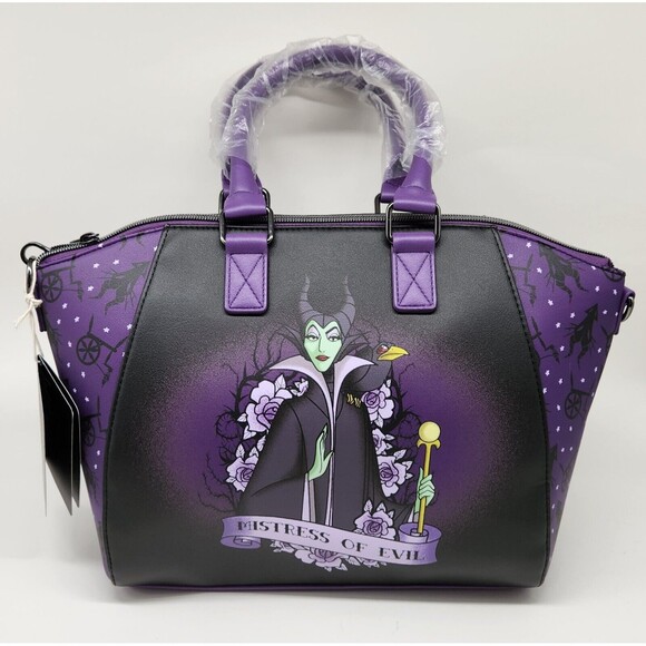 Loungefly Disney Maleficent Mistress Of Evil Satchel Bag Purse NWT main image 6
